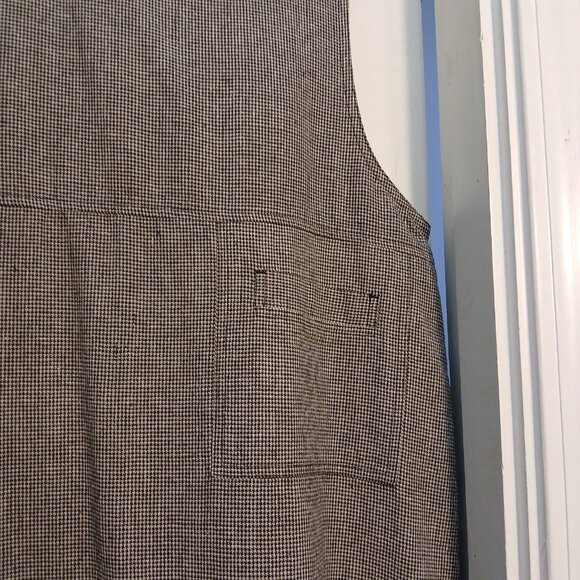 Christopher & Banks Linen/Cotton Lagenlook Maxi Sleeveless Sheath Dress Sz L - Picture 3 of 9